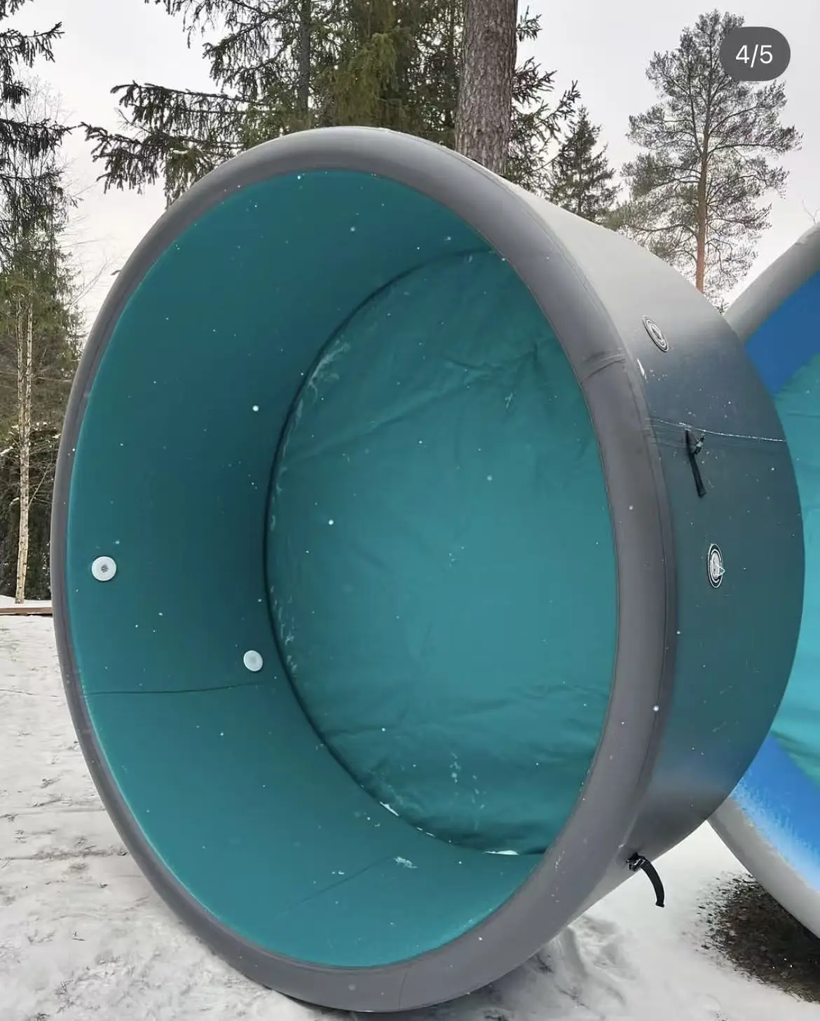 

For Luxury Inflatable Above Ground Pool Deep Water Capacity Easy-Clean Inflatable Pool Safe Inflatable Pool for Kids m