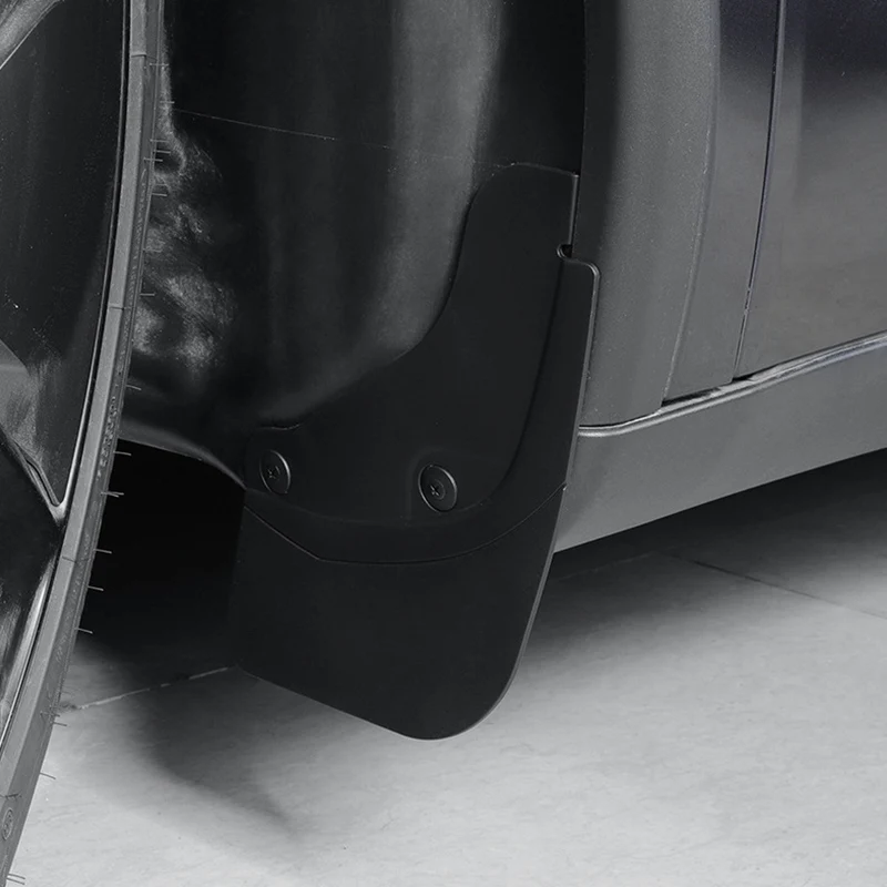 For 2025 2026 Tesla Model Y Juniper Launch Mud Flaps All Weather Mud Guards No Drilling Required PP+TPE Mudflaps Accessories