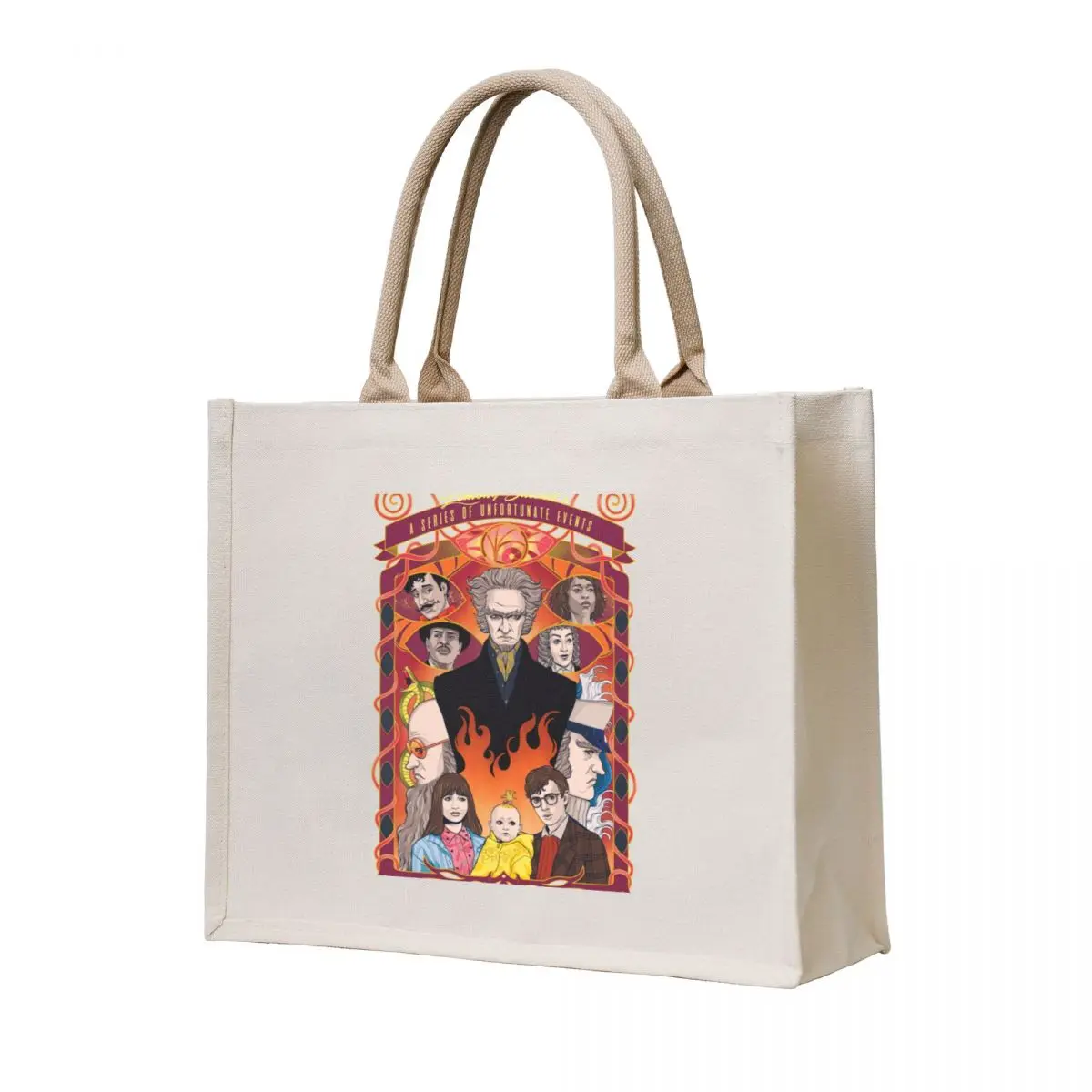 

A Series of Unfortunate Events Tote Bag tote bags cloth bags tote bags men Big bag Canvas stote bag