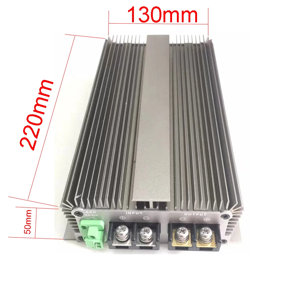12V to 14.6V 40A 50A 80A 100ADC DC LiFePO4 Lithium Battery Charger Step UP Power Converter Voltage Transformer CE for Cars Solar