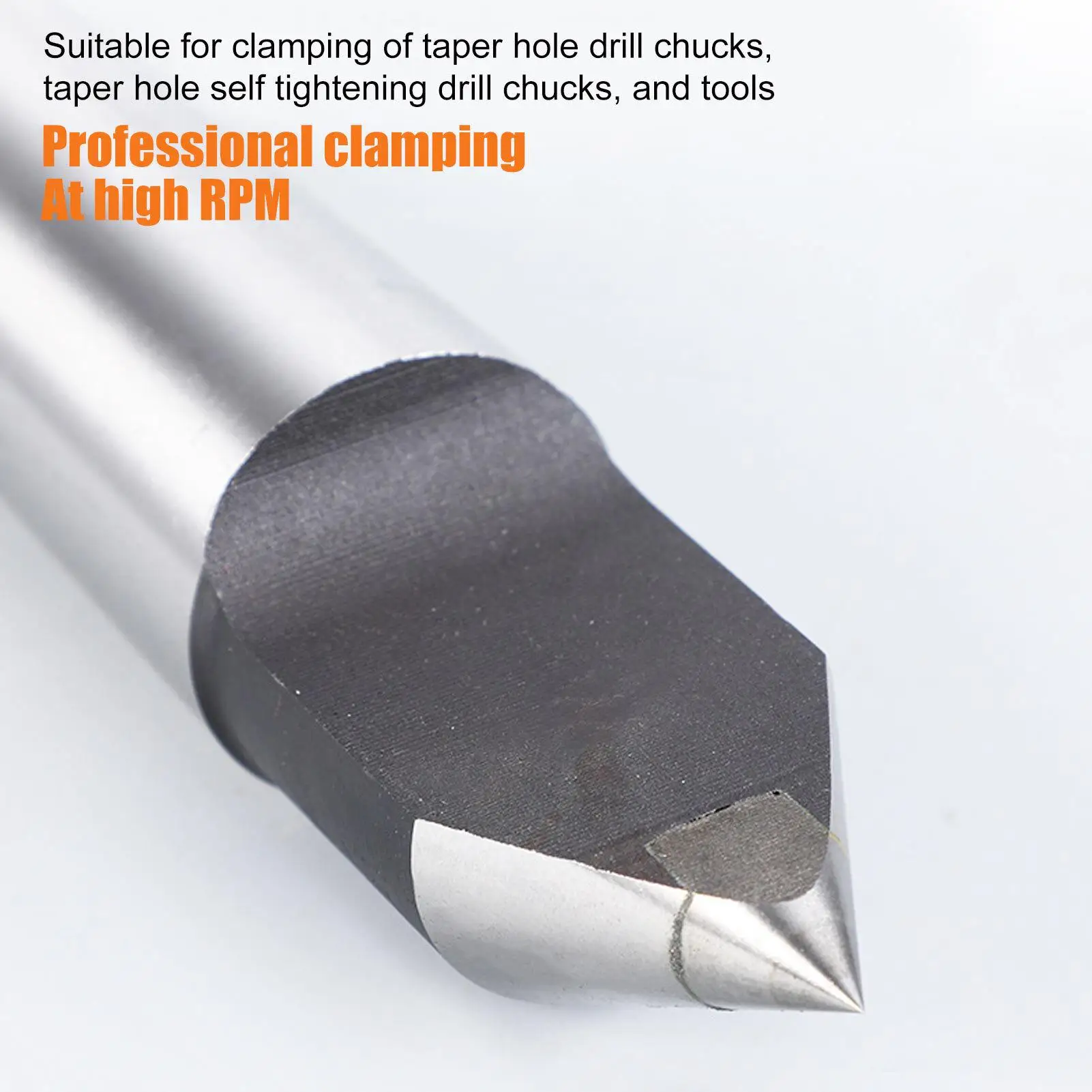 High Carbon Steel Half Notched Dead Center MT2 Easy Install Accurate Machining Tool