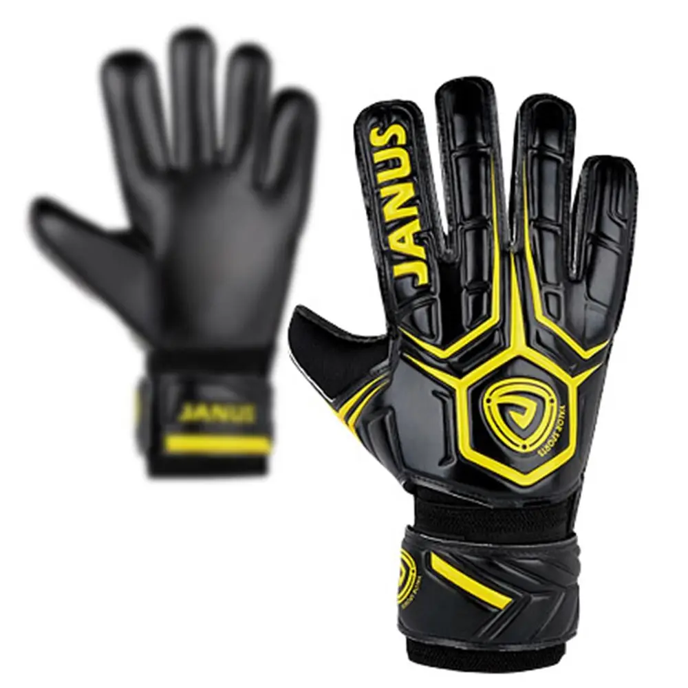 

Finger Support Goalie Gloves Durable Colorful Football Gloves Non-Slip Wear-Resistant Latex Soccer Gloves Soccer Training