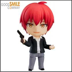 In Stock Original Anime Akabane Karma #1974 Assassination Classroom PVC Toys for Children Nenrodoid Action Figure 10cm