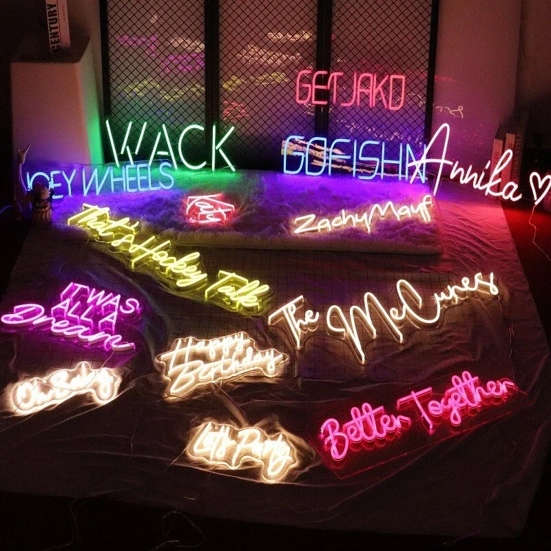 

Custom Neon Sign Wedding Gift Name Neon Sign LED Light Wall Decor Home Decor