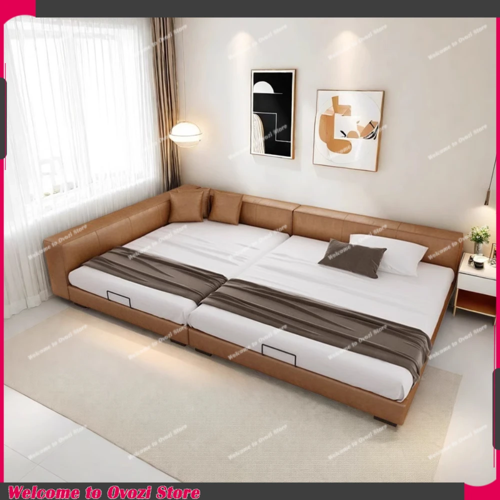 

Unique Modern Beds Nordic Aesthetic Organizer Lounge Upholstery Beds Nightstands Hotel Camarotes Para Dormitorio Home Furniture