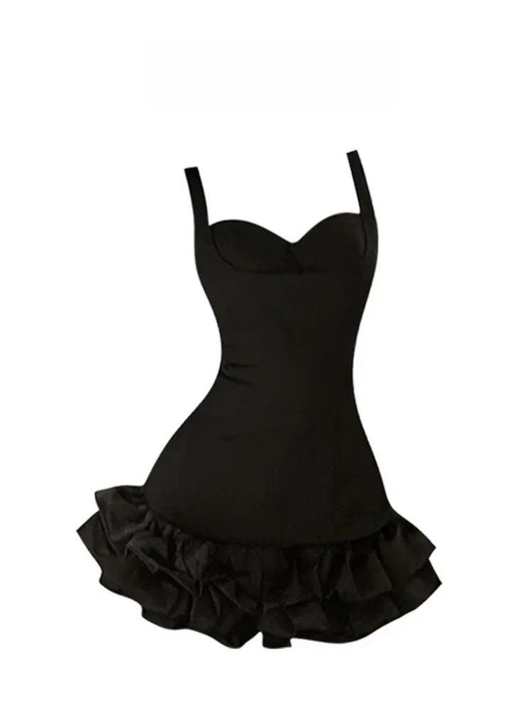 

HEZA Puffy Sve Dr, женское элегантное облегающее корейское платье для поездок на работу и ветер на день рождения, большие размеры, повседневное осеннее...