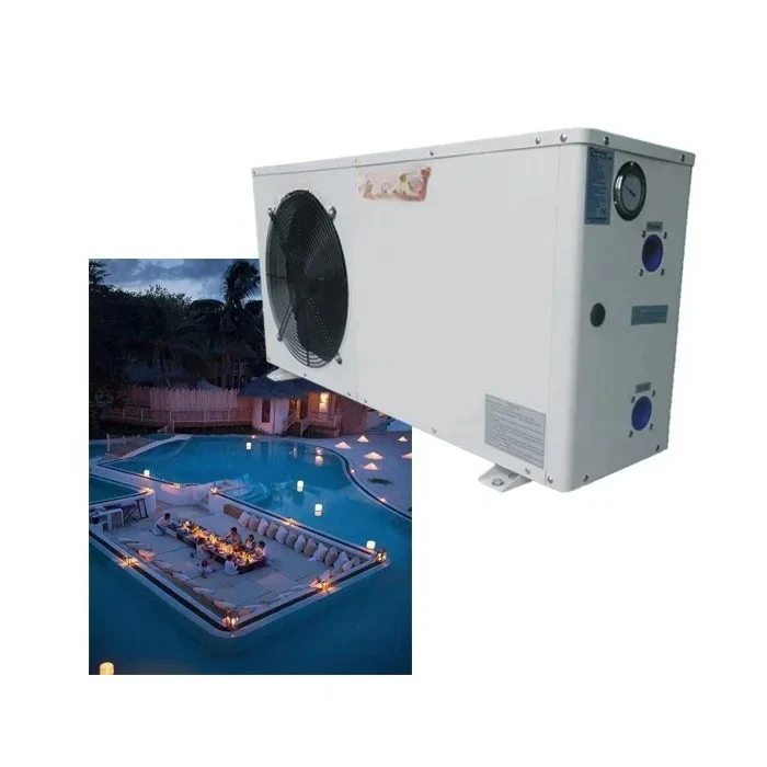 

Wholesale price mini portable titanium heat exchanger 9KW swimming pool heater heat pump air to water