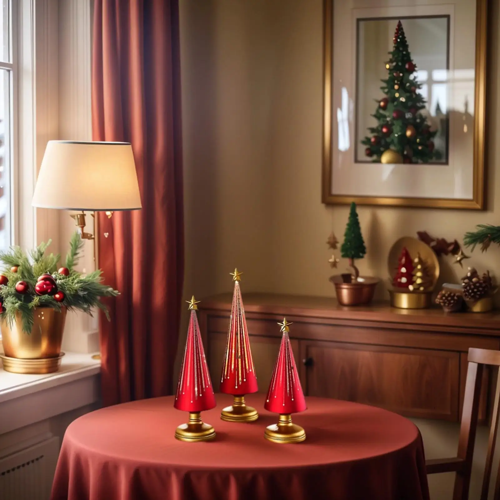 

Статуя рождественской елки, 3-х предметная рождественская статуя, смоляная звезда, топпер, фигурка елки для дома, зимнего праздника, вечеринки, комнаты, каминной камин