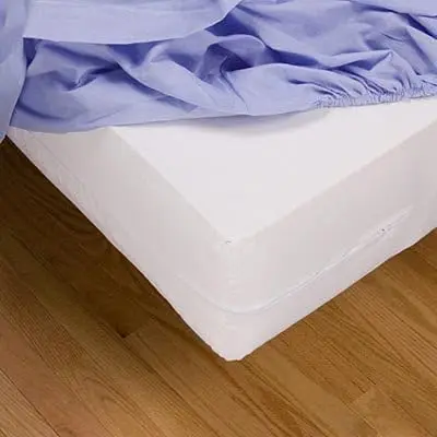 

Evolon Mattress Protector | 12"" Long Twin Zippered Mattress Encasement | Zippered Mattress Cover