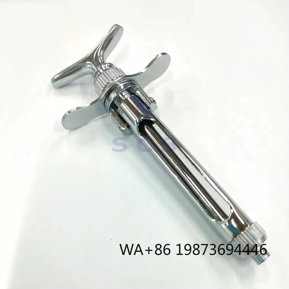 Dental Flat Syringe, Surgical Medical Supply for Dental Lab Instrument Apparatus