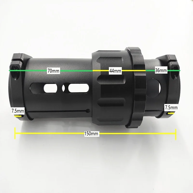 Piezas Plegables de Aluminio D40, Ella de Jobs, Brazo Plegable De Pesa Typ UAV de 40 mm, Piezas d