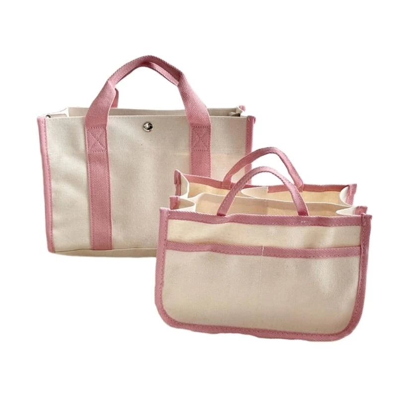 

652F Baby Diaper Bag Multifunction Maternity Bag with Inner Multiple Pockets Bag Practical & Maternity Bag Stylish Bag