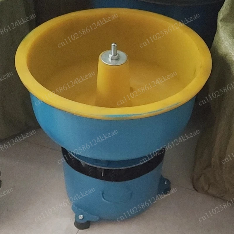 Vibrating drum polishing machine Grinding machine Vibrating barrel grinding device for grinding surfaces