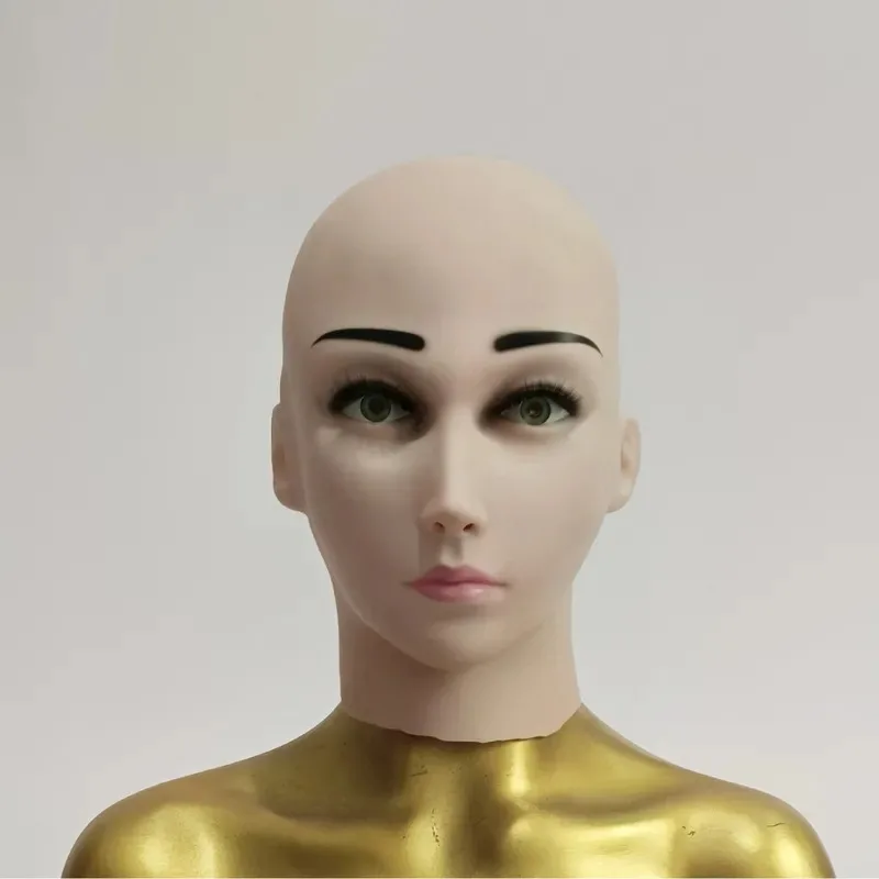 

aa69Adult All-inclusive Headgear Male Disguise Female Charm Binding SM Performance Props Halloween Cosplay Masks