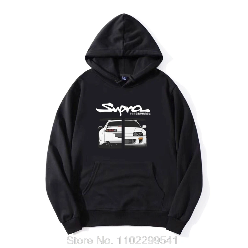 Car Jdm Men Hoodie MK IV Initial D Manga Print Oversized Hoody Harajuku Jacket Zip Up Hoodie Sweatshirt Funny Streetwear