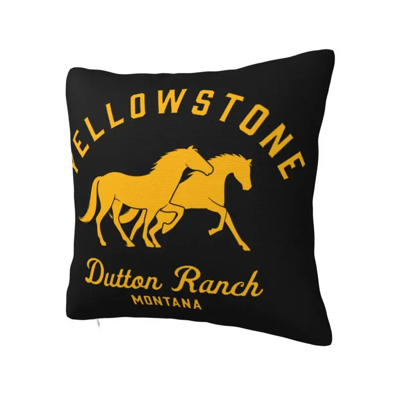 Dutton Ranch Yellowstone Modern Throw Pillow Covers Home Decor Sofa Cushion