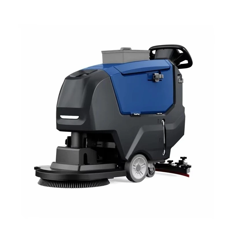Battery Powered Electric Commercial Walk Behind Floor Scrubber Industrial Floor Washer Cleaning Machine