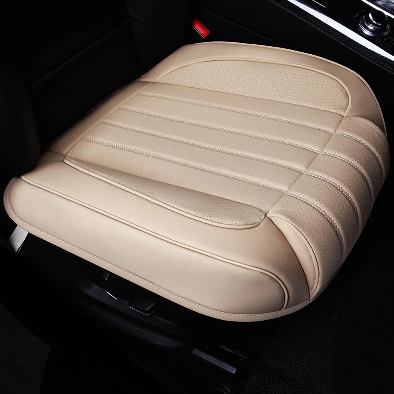 Car Seat Extension Leg Rest Cushion PU Leather Car Front Seat Anti-skid Pad Universal Extended Seat Modification Accessories