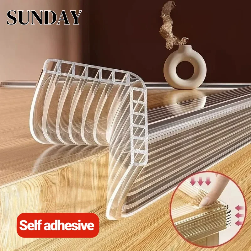 

Baby Safety Transparent Anti-collision Strip Self Adhesive Table Edge Guard Strips Kids Furniture Corner Protector Bumper Tape