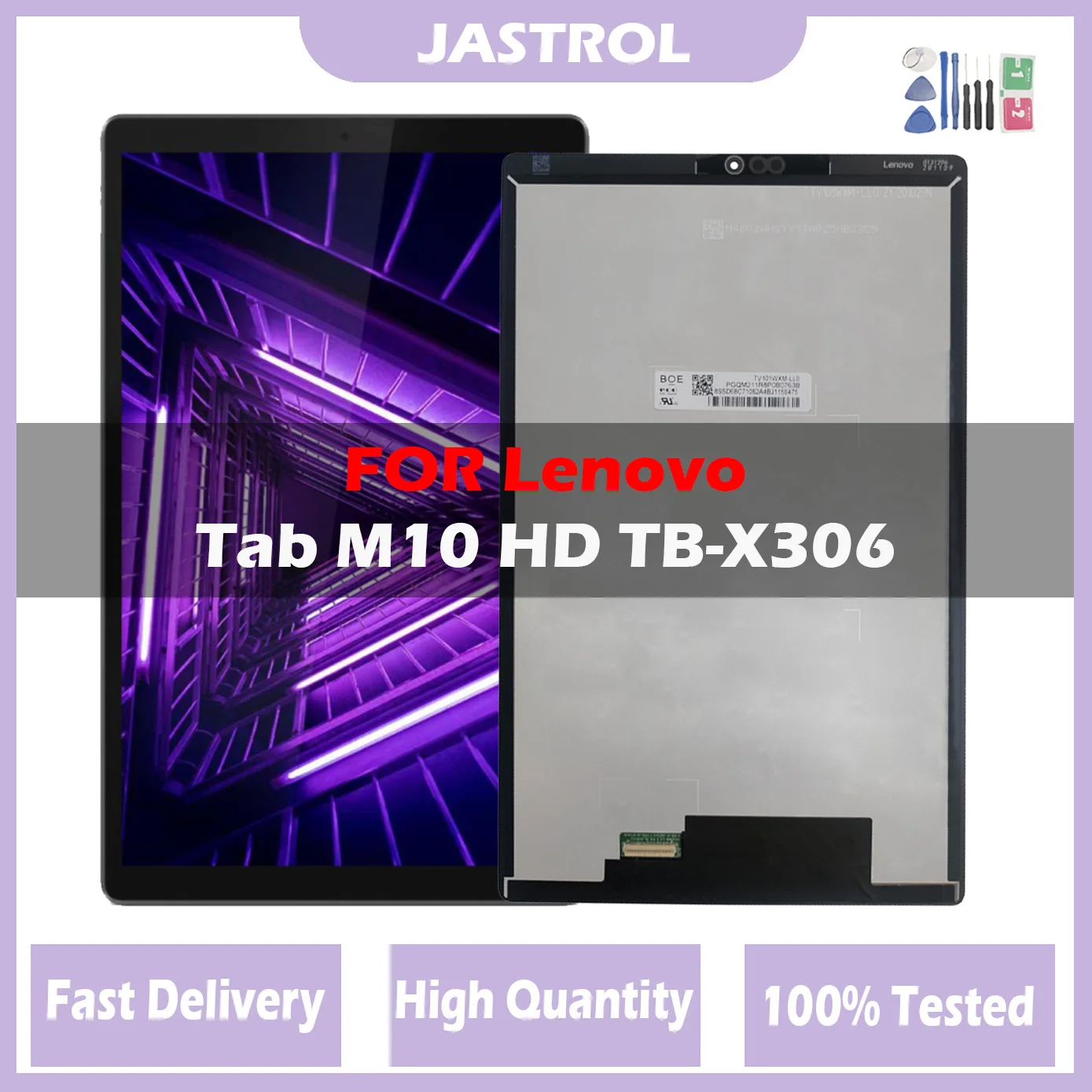 

10.1'' Original LCD For Lenovo Tab M10 HD 2nd Gen TB-X306F TB-X306X TB-X306V TB X306 Display Touch Screen Dgitizer Assembly LCD