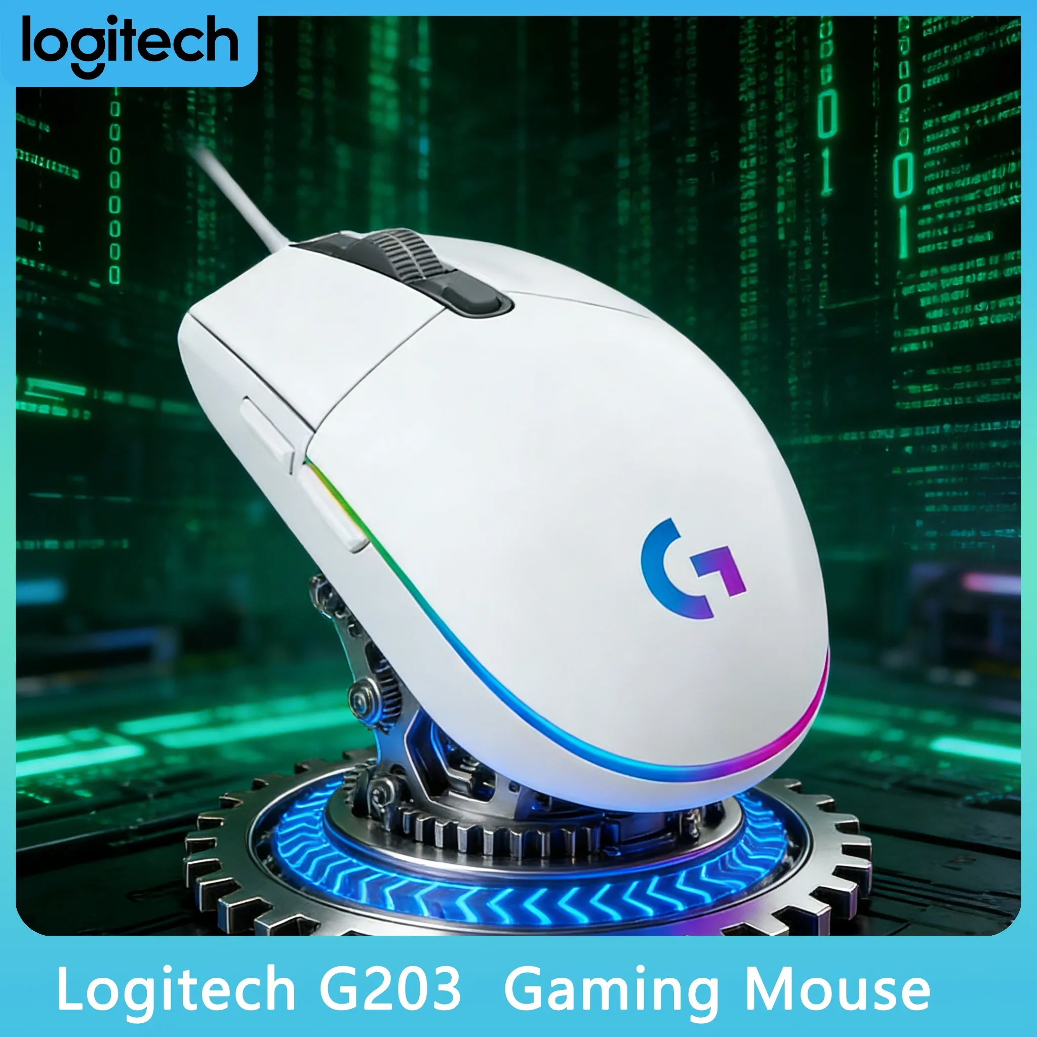 

Игровая мышь Logitech G203: точное отслеживание для стратегических игр
