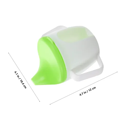 Поильник-непроливайка Sippy Duckbill Cup с ручкой и мерной шкалой для малышей, обучающая бутылочка для питья, чашка для кормления младенцев