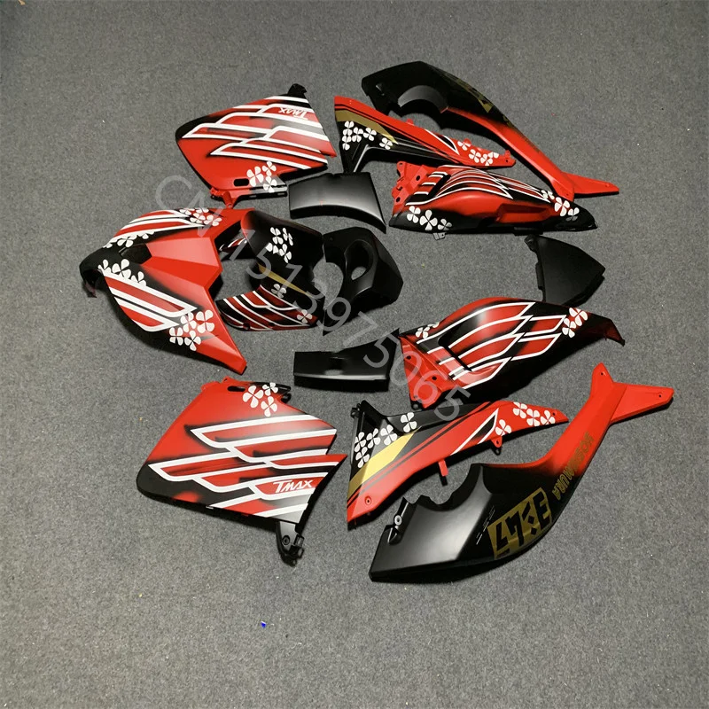 Plastic motorcycle Fairing Kits Fit For Yamaha TMAX530 Tmax 530 2012 - 2014 Injection TMAX tmax53012  14 red black white Fairing