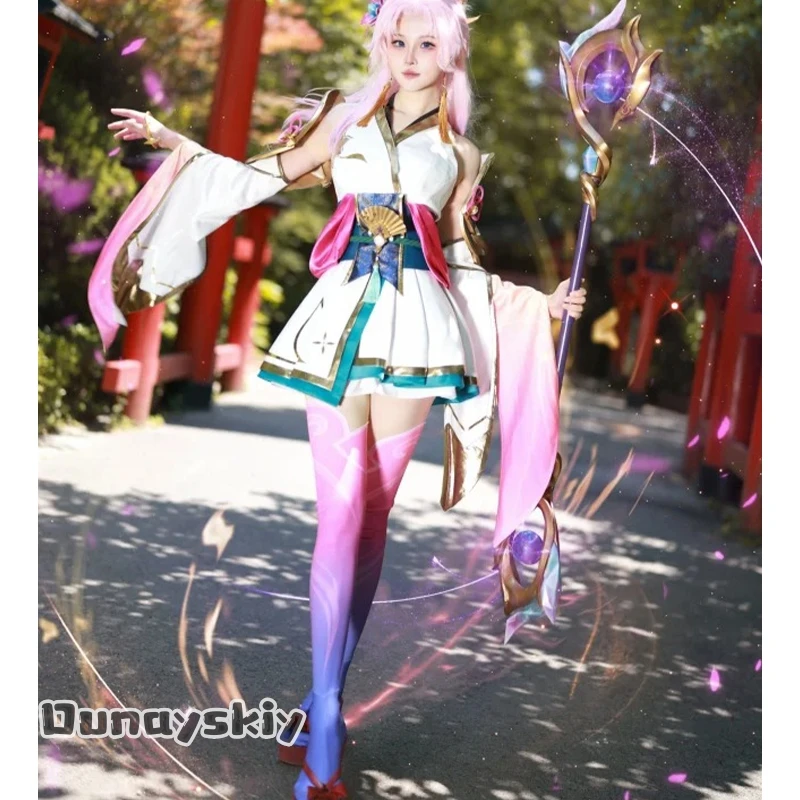 Kisekiya*/Prestige Spirit Blossom Lux Cosplay Kostüm Lux Cosplay Kostüm Halloween Kostüm Damen Kleid Uniform Outfit Lolita