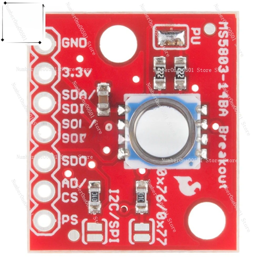 GY-MS5803-14BA-01BA High Precision Fluid Liquid Gas Pressure Height Sensor Module Waterproof