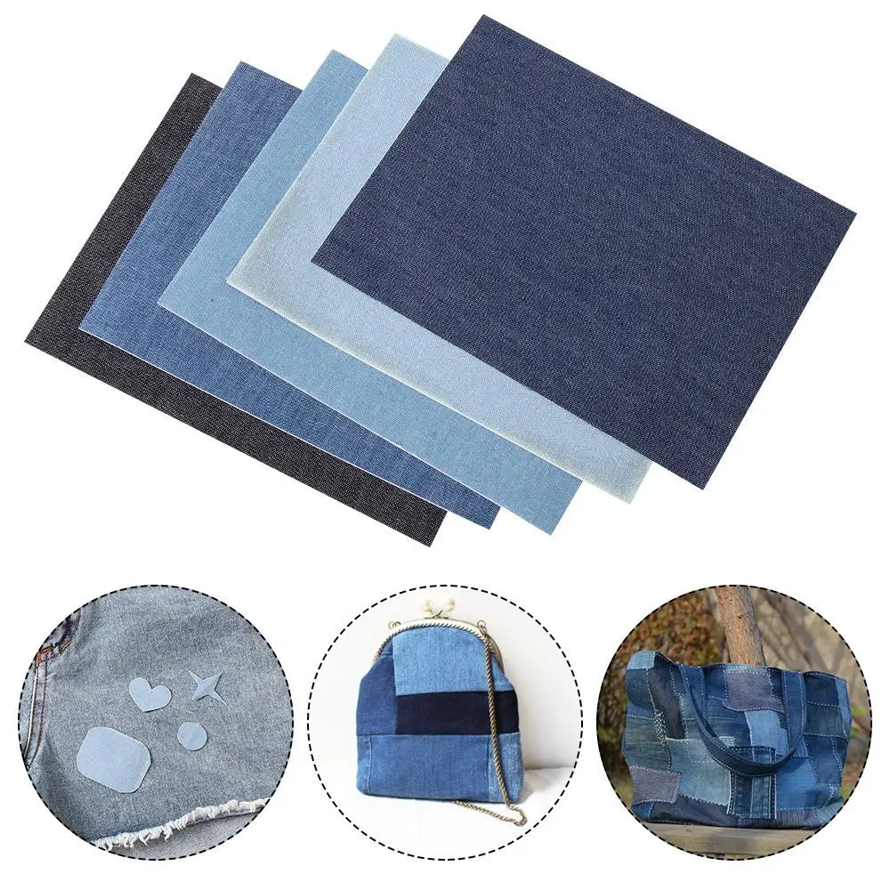 Accessori per cucire in tessuto abbigliamento decorazione in Denim ferro sulla toppa toppe per la riparazione dei Jeans toppe per Jeans adesivi per vestiti