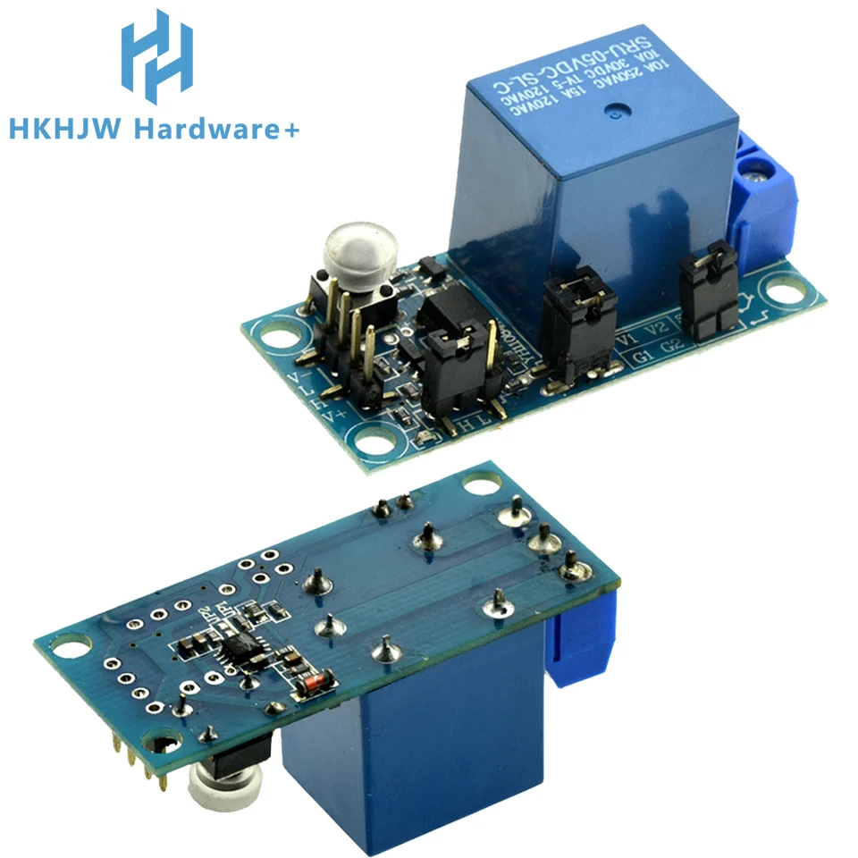 1-way Self-locking 1-way Relay Module One-key Switch Multi-function Optocoupler Isolation 10A