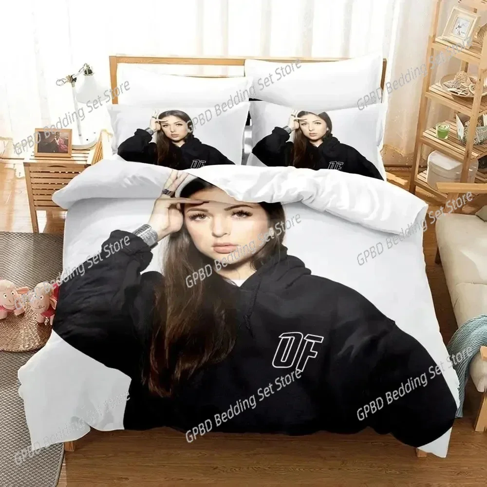 

3D Print Eva Queen Comfortable Duvet Quilt Cover Pillowcase Bedding Set Children Bedroom Decoration Home Textile
