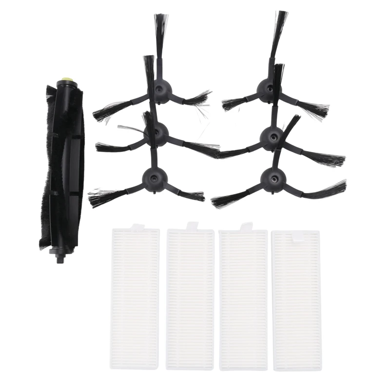 At17 para 360 robô aspirador de pó s10 x100 max peças de reposição acessórios escova lateral principal filtro hepa