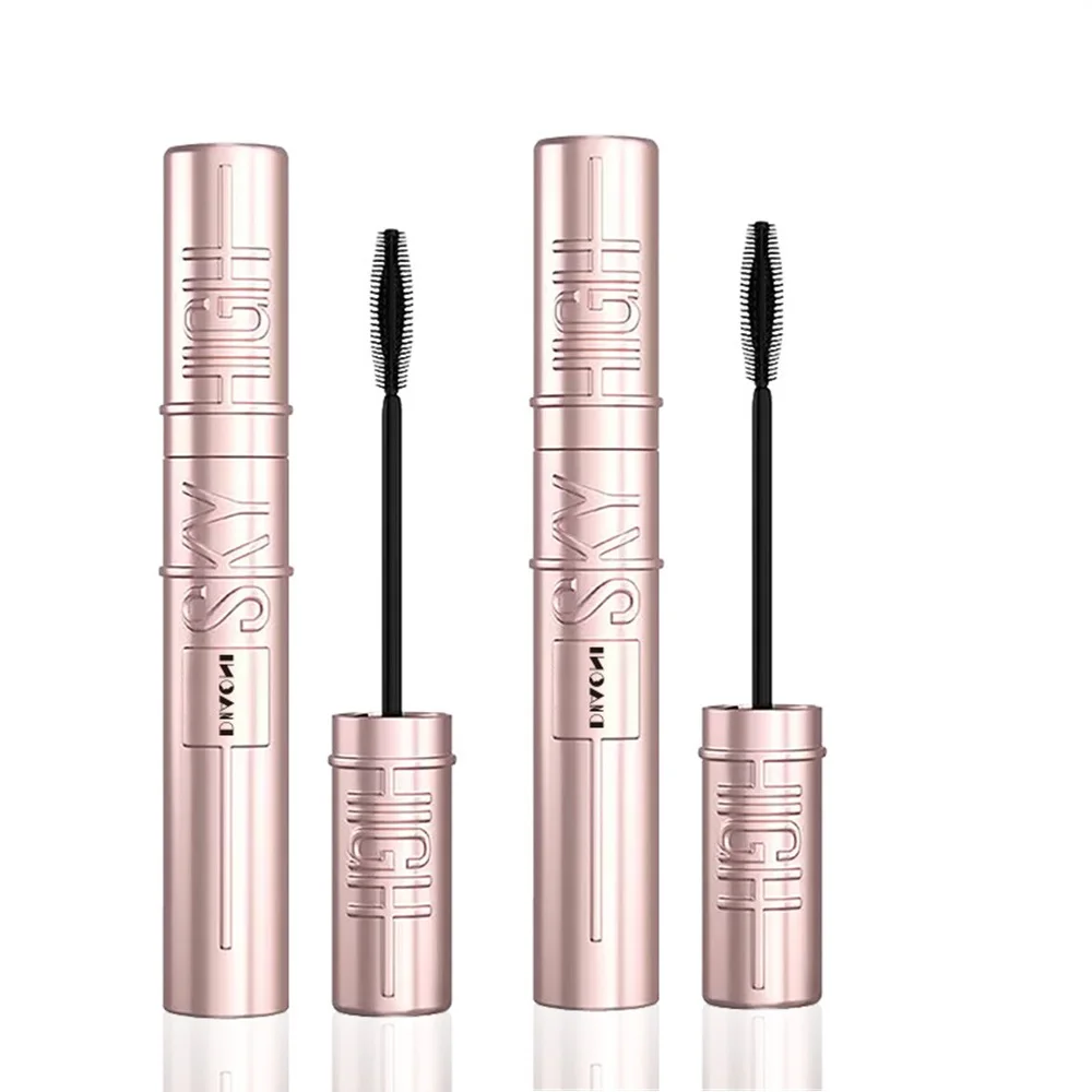 Long Lasting Mascara Smooth Lasting Thick Mascara Curly Slender Eyelash Primer Plump Natural Mascara Exquisite Extremely Fine