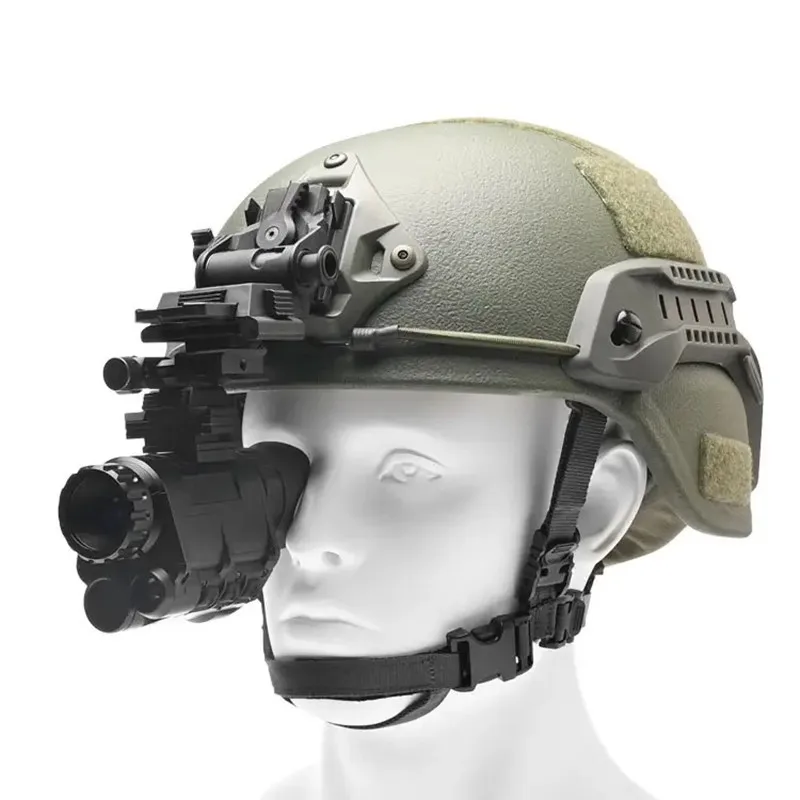 

Head-mounted digital monocular monocular night vision device