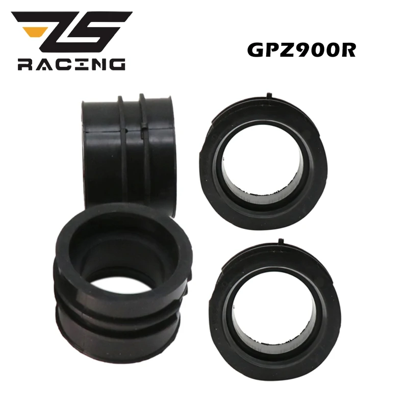 

ZS Racing For Kawasaki Ninja ZX900A GPZ900R 1990-1994 ZX1000A 1986-1987 Motorcycle Carburetor Intake Manifold Rubber Joint Boot