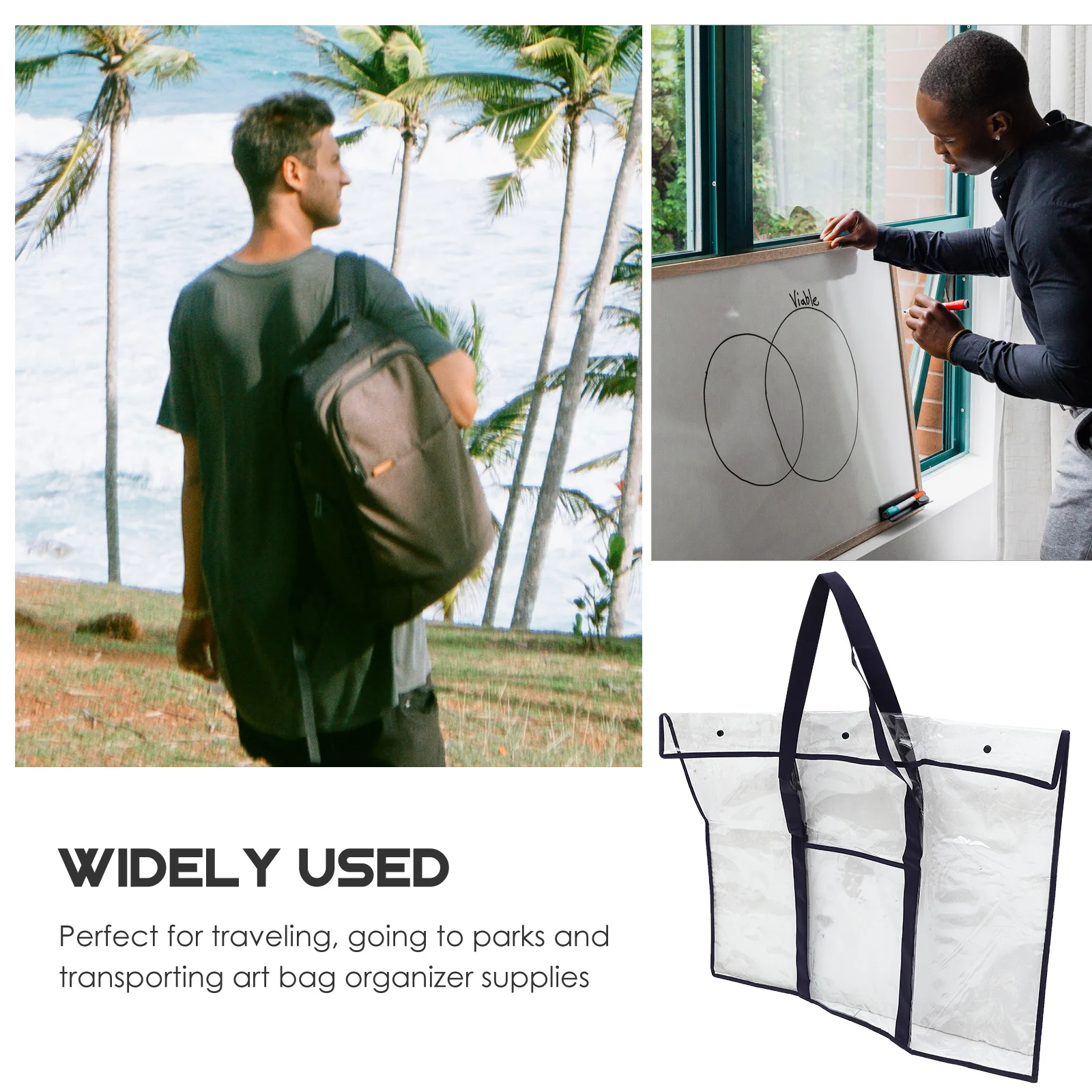 حقيبة رسم كبيرة ومتينة، حامل لوحة رسم محمول، حزام سميك، منظم تخزين الفنان، مجلد للأعمال الفنية