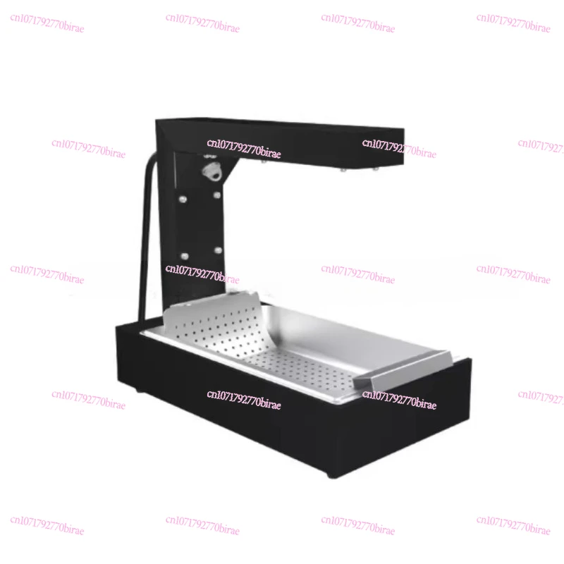 

Durable French Fry Warmer Dump Station Heat Lamp Food Freestanding Stainless Steel Chicken Onion Ring Commercial Home Use