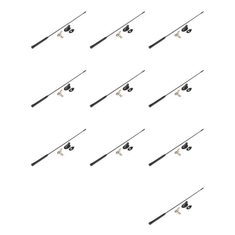 Top sale 10X AM/FM Car Radio Roof Antenna Aerials Mast + Base Kit For Ford Focus Models 2000-2007 XS8Z-18919-AA