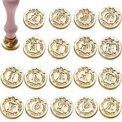 Wax Seal Kit Sealing Wax for Stamp Head Letter Retro Seal Kit Silicone Stamps for Scrapbooking Surgut Print Set Wedding Craft