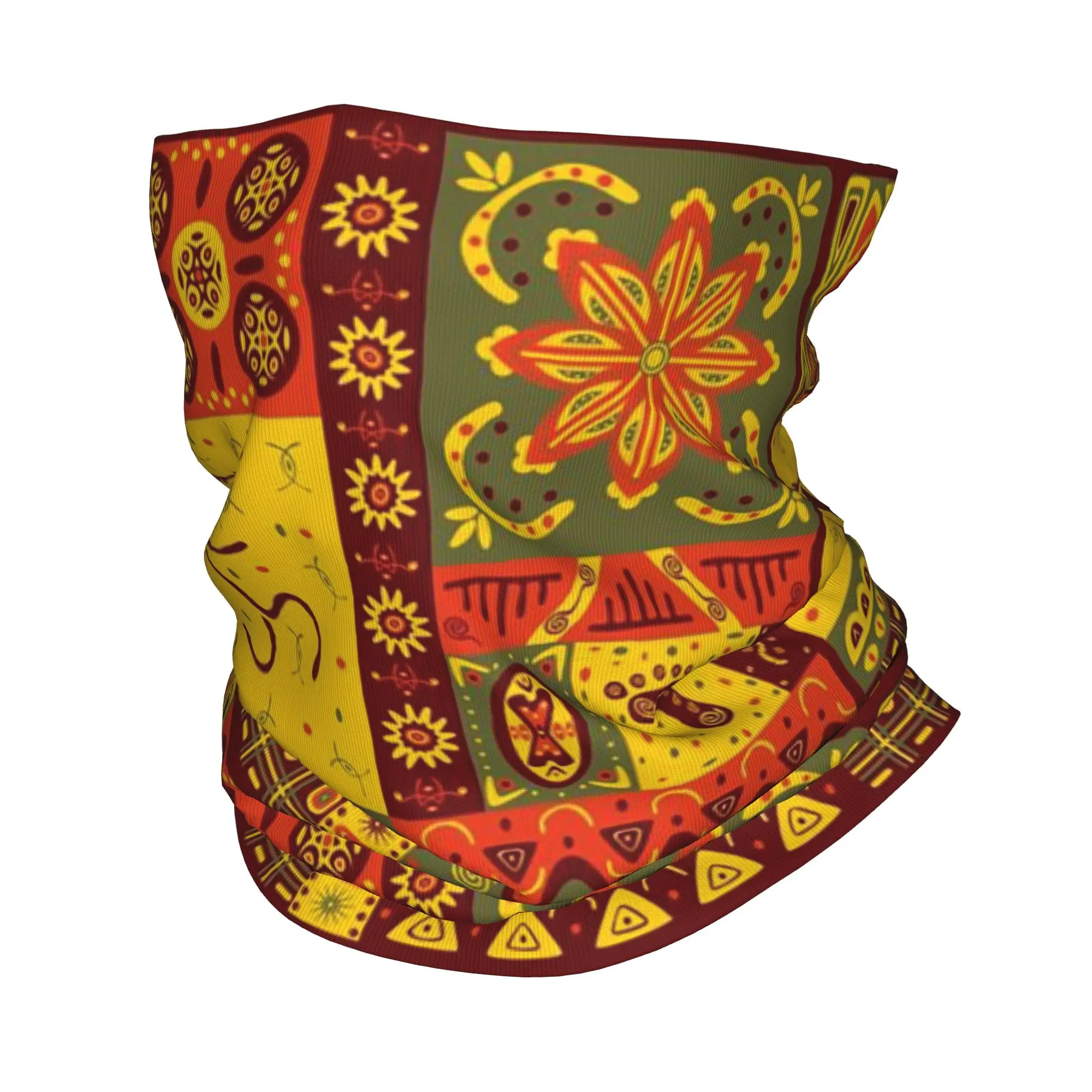 Original Tribal Prints Bandana Neck Gaiter Printed Mask Scarf Multifunction Cycling Scarf Outdoor Sports Unisex Adult Winter