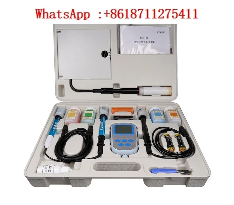 SX713/SX721/SX751 Portable Water Quality PH Conductivity ORP Dissolved Oxygen Meter