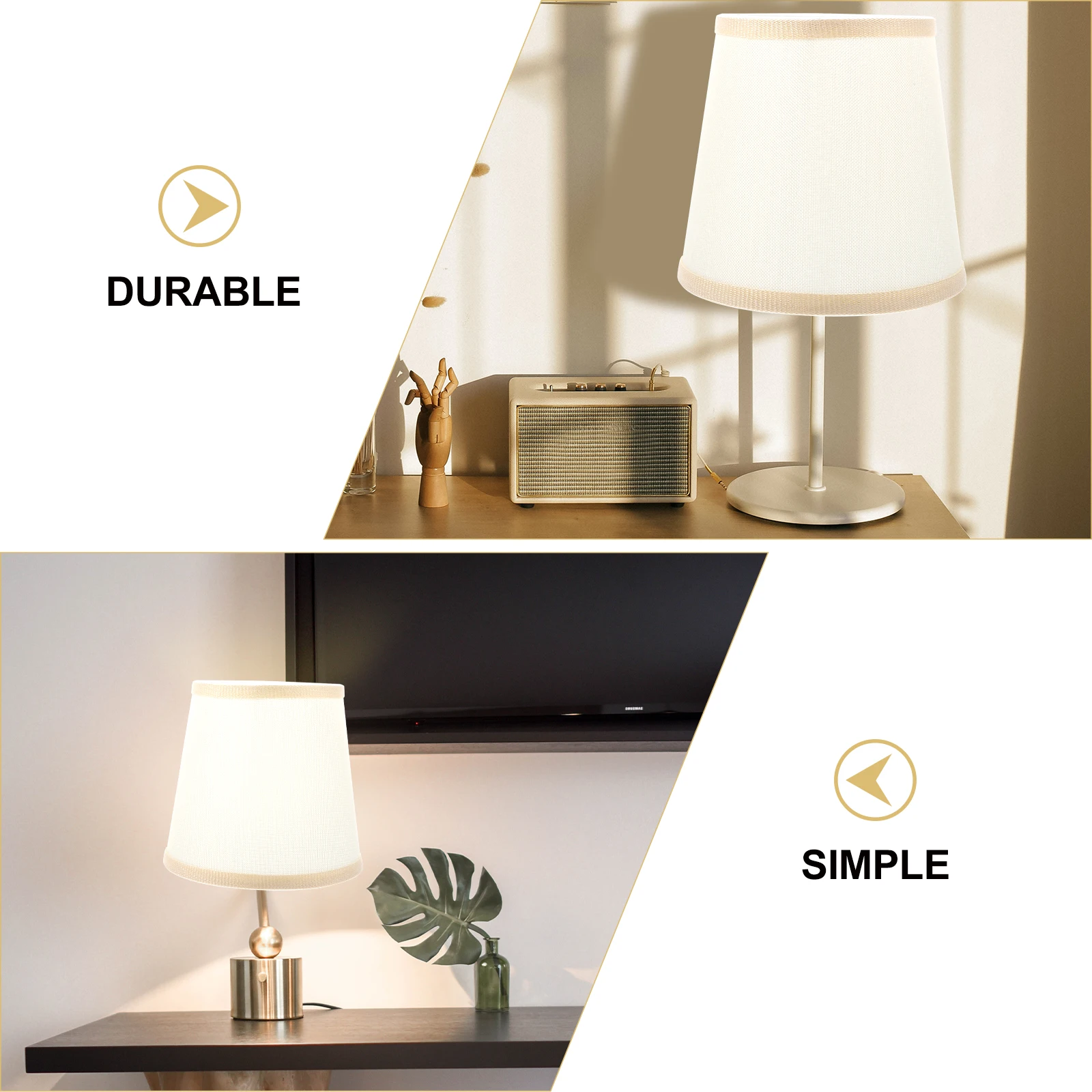 

1Pcs Fabric Lampshade Thicken Diffuse Light Cover for Living Room Bedroom Ceiling Lamp Modern Style Decorative Lamp Shade Home