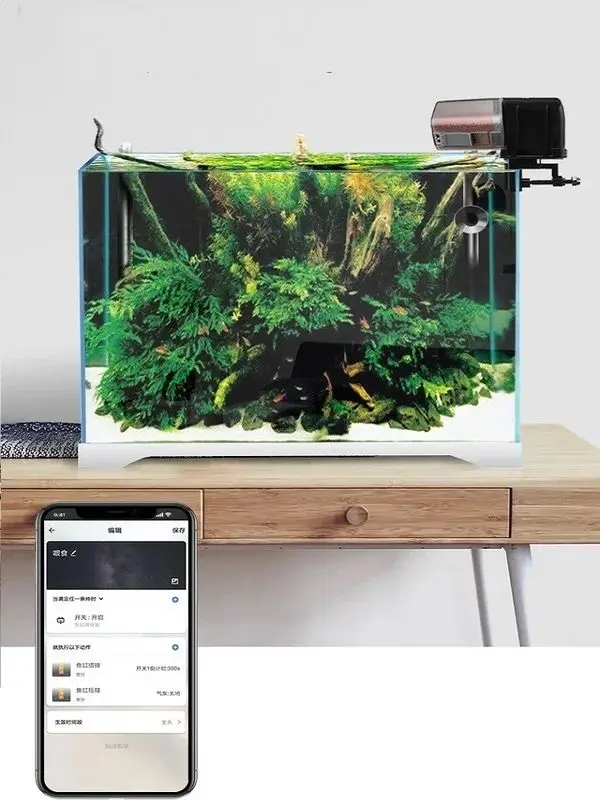 Ilonda wifi fisch fütterung orgel smart control aquarium automatisches fütterung gerät timing fischerei ausrüstung zubehör karpfen