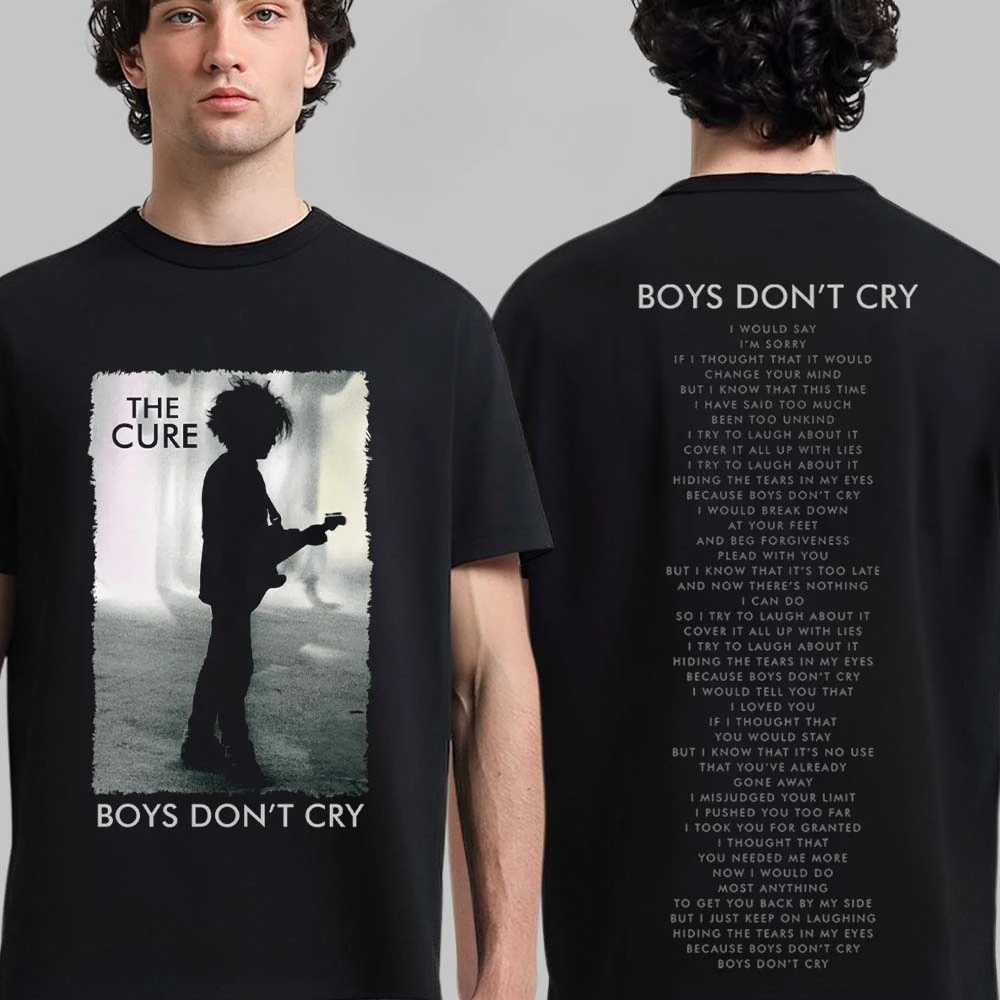 2026 The Cure Cotton Band Shirt Unisex Summer Short Sleeve Fashion Brand Tee Luxury Casual Vintage T-shirt