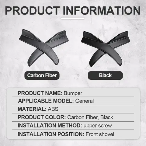 8 best sales universal front lip spoiler - №6