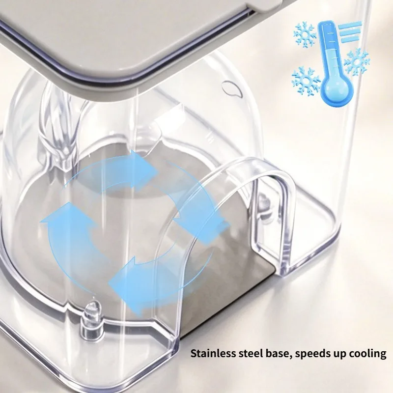 Hamster Cooling Ice House Transparent Acrylic Summer Cool Nest Small Pet Heat Dissipation Hideout Cage Gerbil Mouse Chinchilla - view 4