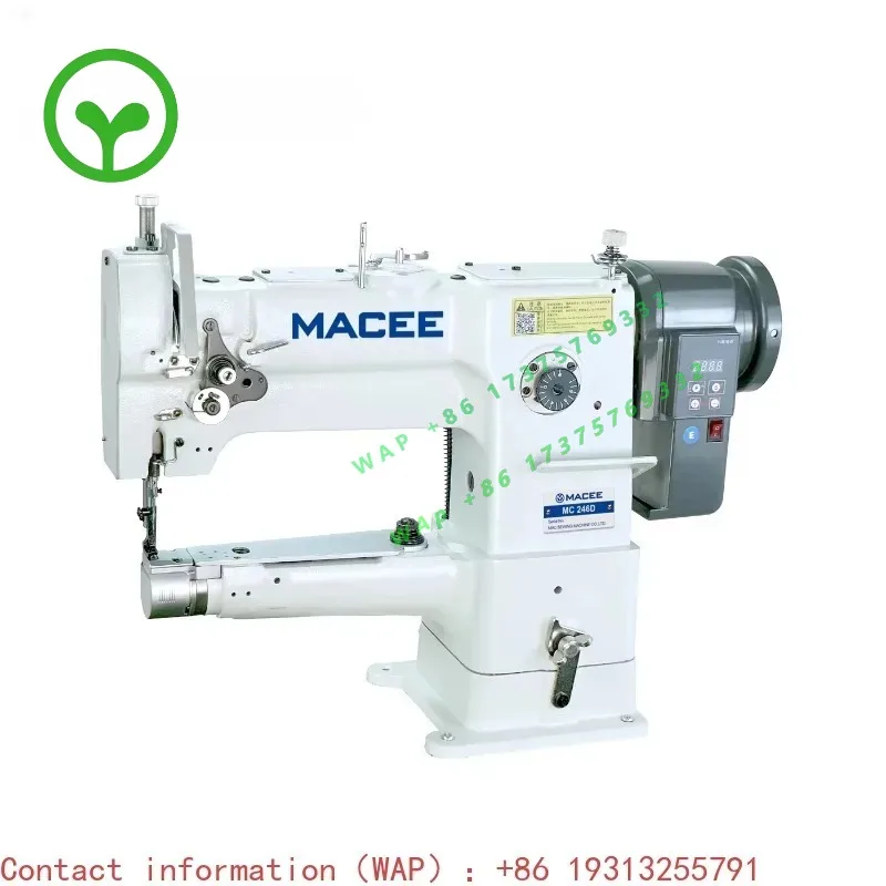 【Best-selling】246D Direct-Drive Single-nee Dle Unison Feed Cylinder Bed Lockstitch Sewing Machine