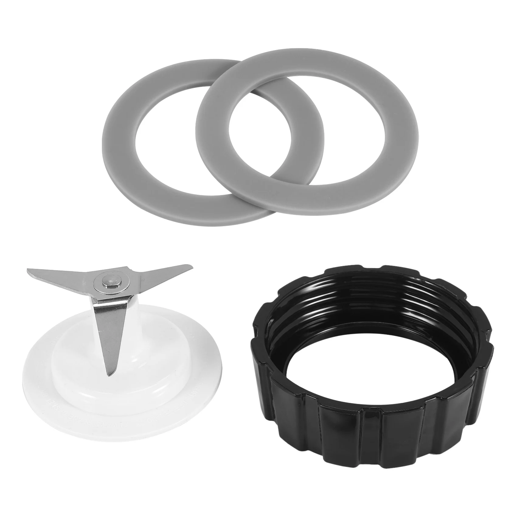 Replacement Parts for Hamilton Beach Blender Blades with Blender Base Bottom Cap and 2 Rubber O Ring Sealing Ring Gasket