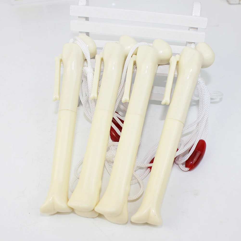 

10 Pcs Bone Ballpoint Pen Beautiful Ball-point Pretty Sign Creative Student Use